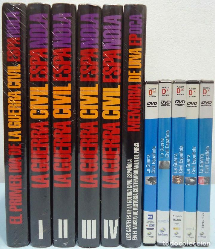 Libri di seconda mano: LA GUERRA CIVIL ESPA&Ntilde;OLA (6 VOL. + 5 DVD). CLUB INTERNACIONAL DEL LIBRO, 2009.