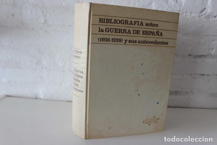 Gebrauchte B&uuml;cher: Bibliografia general sobre la guerra civil de Espa&ntilde;a (1936-1939) y sus antecedentes hist&oacute;ricos, 1968