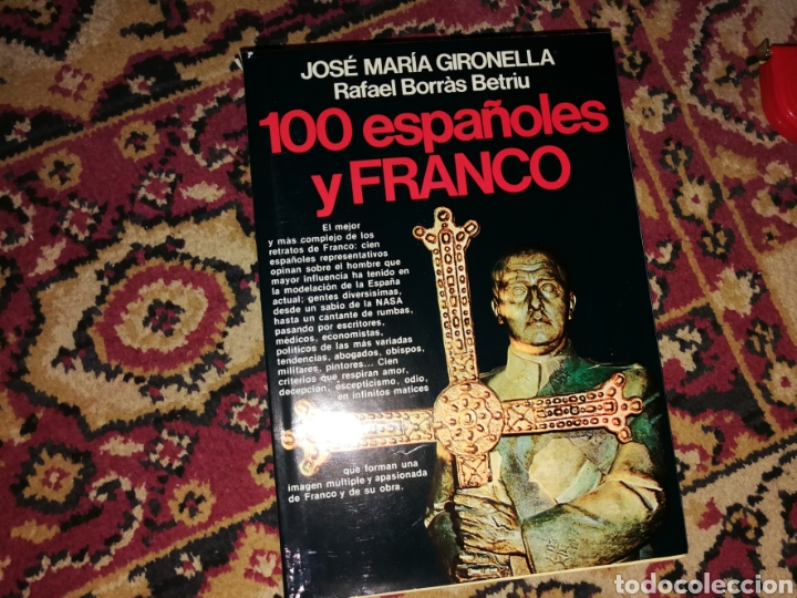 Libros de segunda mano: 100 Espa&ntilde;oles y Franco - Foto 1
