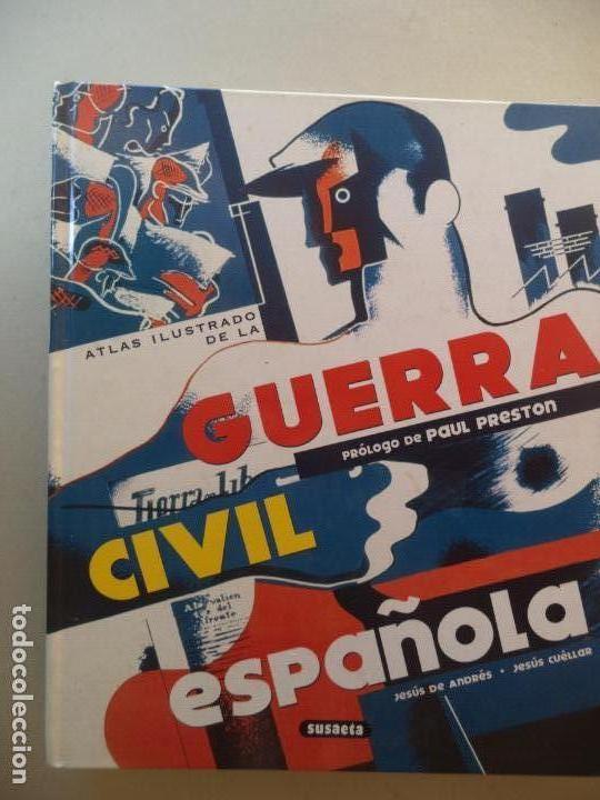 Gebrauchte B&uuml;cher: ATLAS ILUSTRADO DE LA GUERRA CIVIL ESPA&Ntilde;OLA.SUSAETA,PERFECTO ESTADO.MAS DE 500 IMAGENES A TODO COLOR