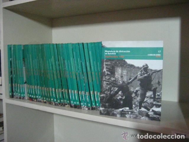 Libros de segunda mano: LA GUERRA CIVIL ESPA&Ntilde;OLA MES A MES. OBRA COMPLETA. 36 VOL&Uacute;MENES. como nuevos