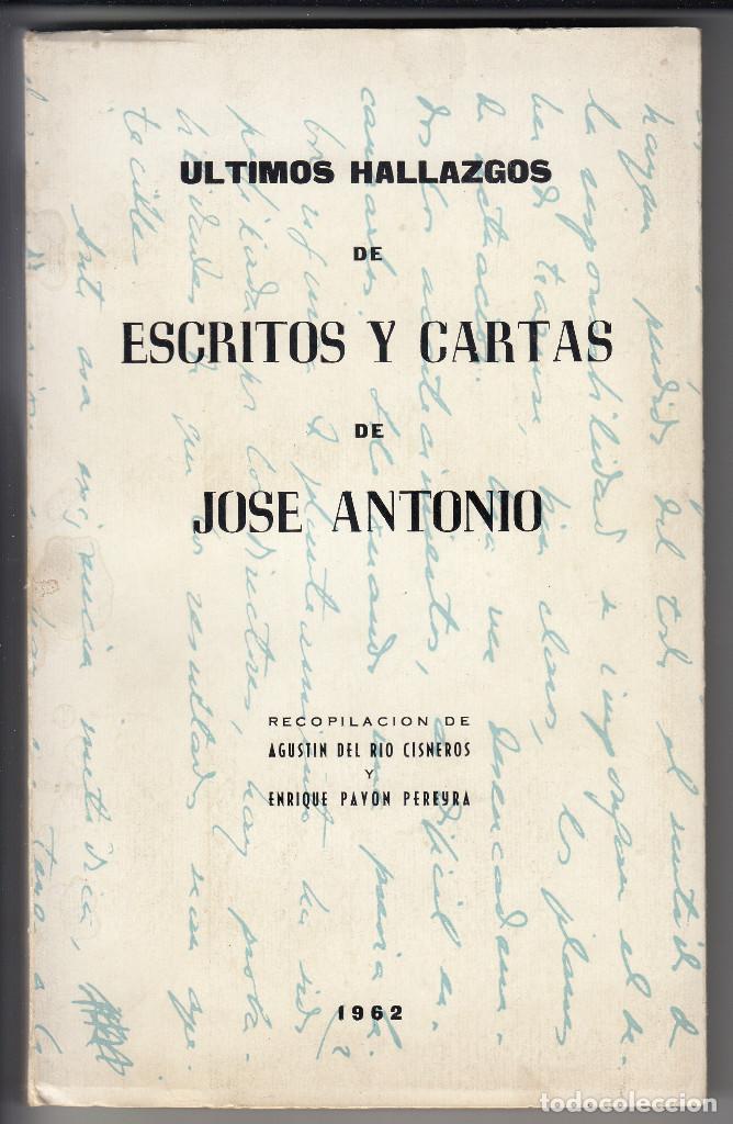 Libri di seconda mano: ULTIMOS HALLAZGOS DE ESCRITOS Y CARTAS DE JOS&Eacute; ANTONIO, Env&iacute;o gratis
