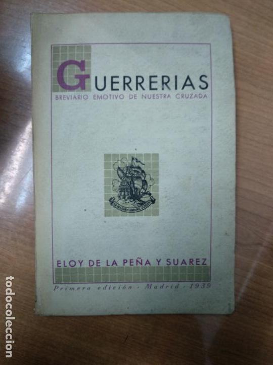Gebrauchte B&uuml;cher: libro breviario emotivo de nuestra cruzada - guerrerias de eloy de la pe&ntilde;a y suarez 1939 Firmado