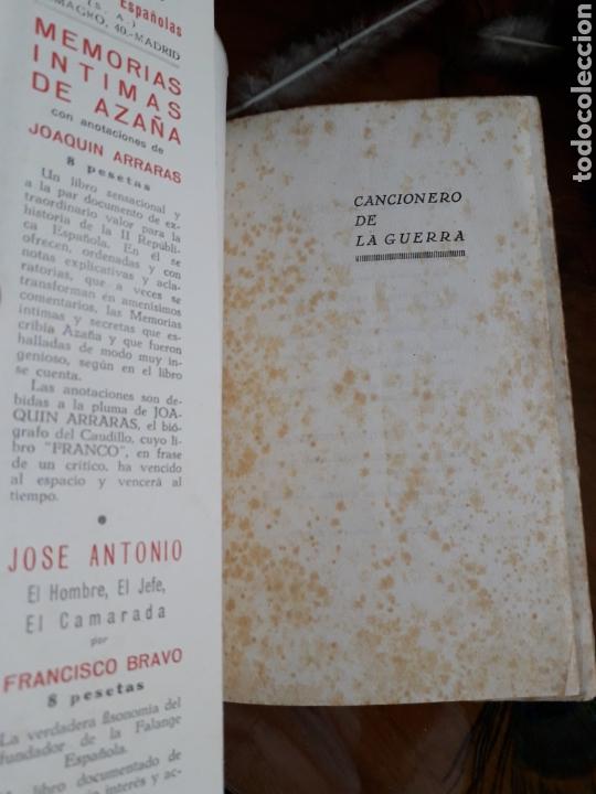 Libros de segunda mano: CANCIONERO DE LA GUERRA - Foto 5