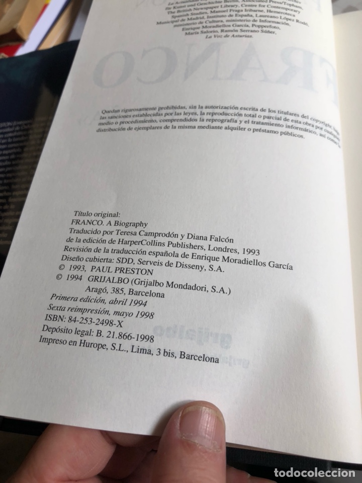 Libros de segunda mano: Libro FRANCO paul preston - Foto 3