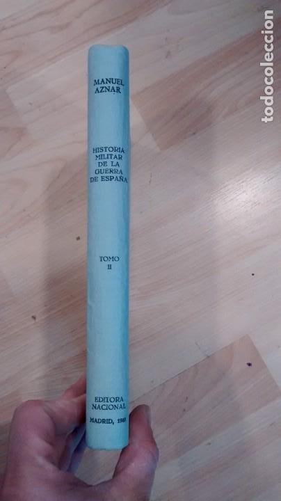 Gebrauchte B&uuml;cher: 'Historia militar de la guerra de Espa&ntilde;a'. vol 2. 1969