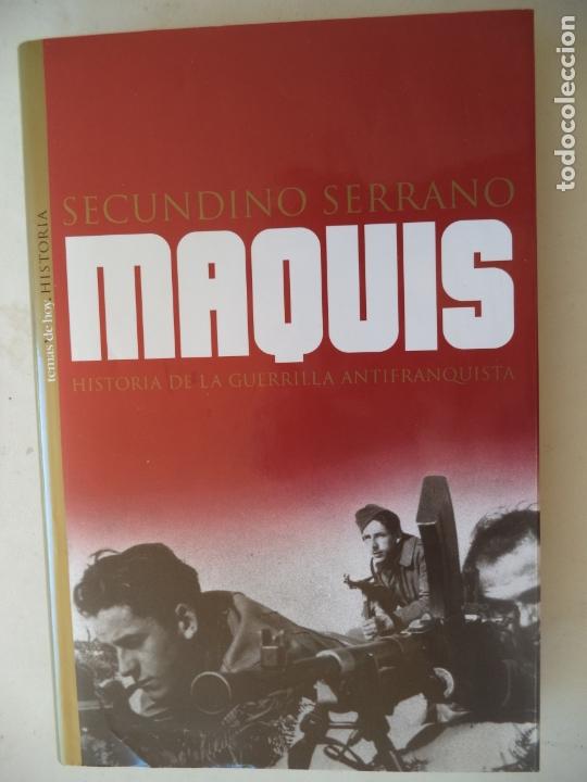 Gebrauchte B&uuml;cher: MAQUIS SECNDINO SERRANO EDICIONES TEMAS DE HOY LIBRO