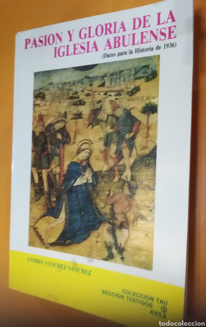 Gebrauchte B&uuml;cher: Pasi&oacute;n y gloria de iglesia Abulense datos para la historia de 1936 Andr&eacute;s S&aacute;nchez S&aacute;nchez &Aacute;vila 1987