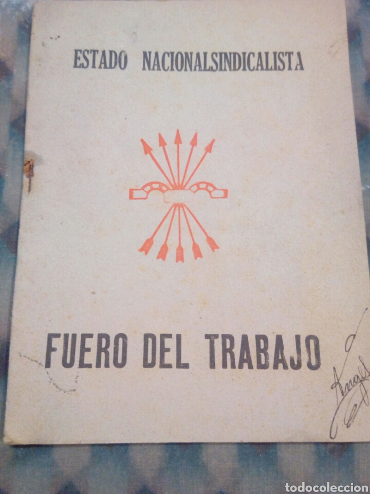 Gebrauchte B&uuml;cher: Estado nacionalsindicalista fuero del trabajo el noticiero Zaragoza guerra civil