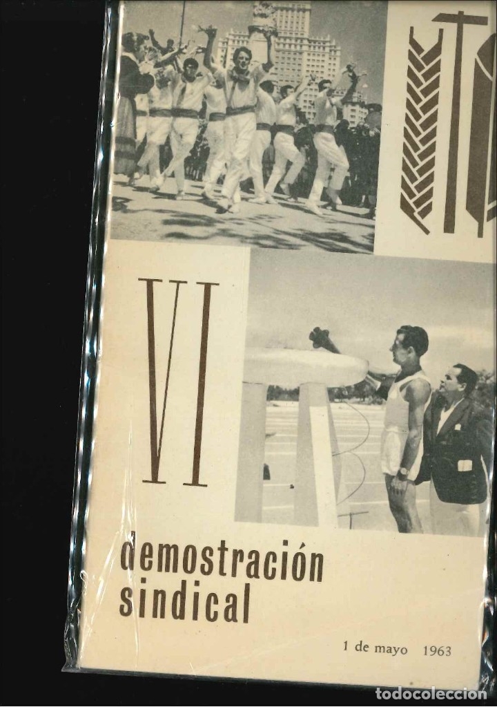 Second hand books: VI DEMOSTRACI&Oacute;N SINDICAL  1963
