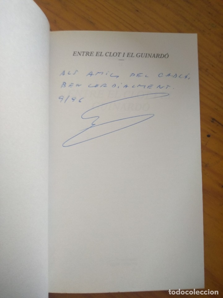 Gebrauchte B&uuml;cher: Entre el Clot i el Guinardo, Estanislau Torres. AUTOGRAFIAT