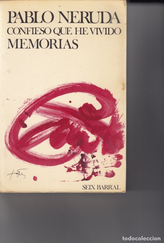 Gebrauchte B&uuml;cher: CONFIESO QUE HE VIVIDO-MEMORIAS-1&ordf; EDICI&Oacute;N. - SCW AAK