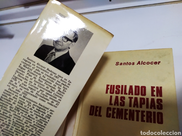 Libros de segunda mano: Fusilado en las tapas del cementerio - Foto 3