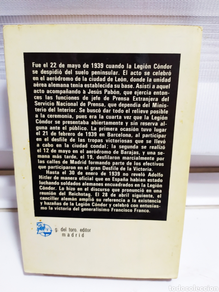 Libros de segunda mano: La Legi&oacute;n condor - Foto 2