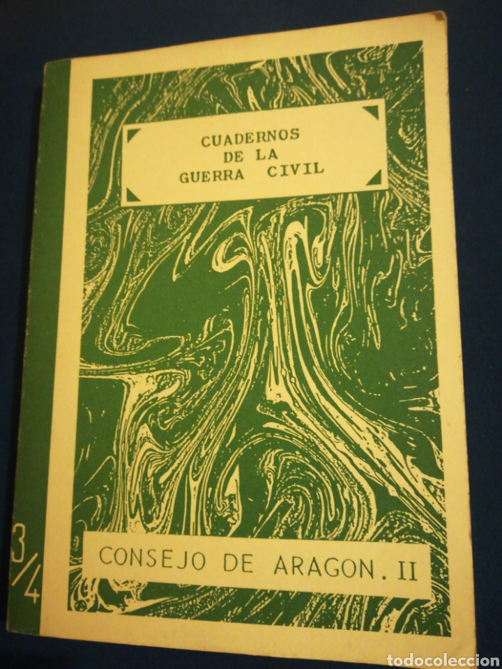 Libros de segunda mano: Cuadernos de la guerra civil Consejo de Aragon II