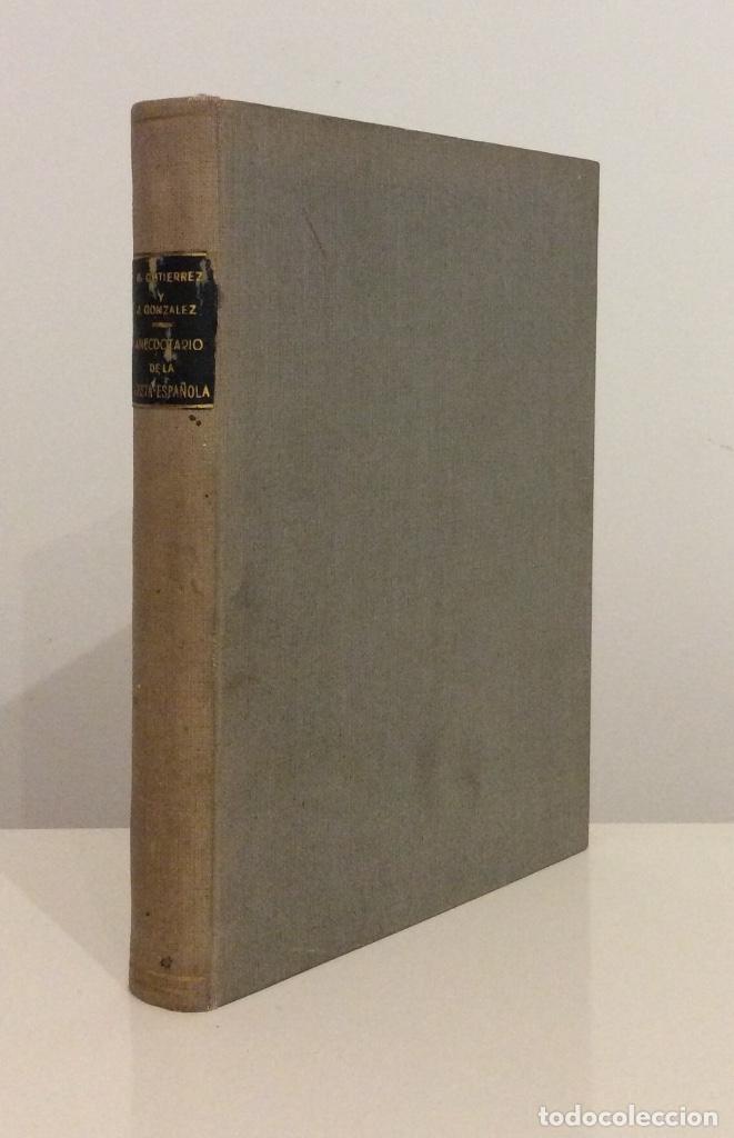 Gebrauchte B&uuml;cher: ANECDOTARIO DE LA GESTA ESPA&Ntilde;OLA. RICARDO GUTI&Eacute;RREZ JOAQU&Iacute;N GONZALEZ. 1939
