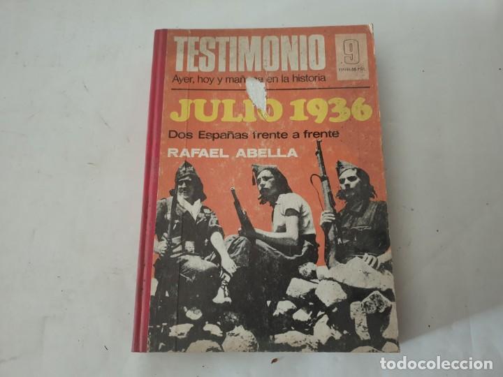 Libros de segunda mano: JULIO 1936 - Foto 1