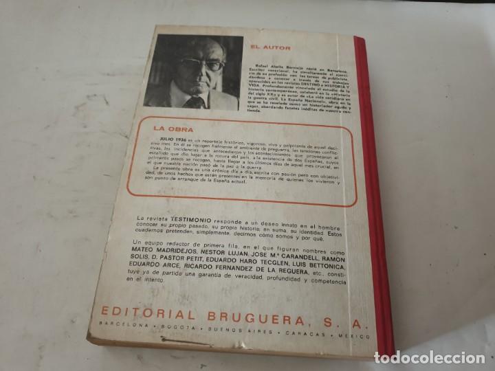 Libros de segunda mano: JULIO 1936 - Foto 8