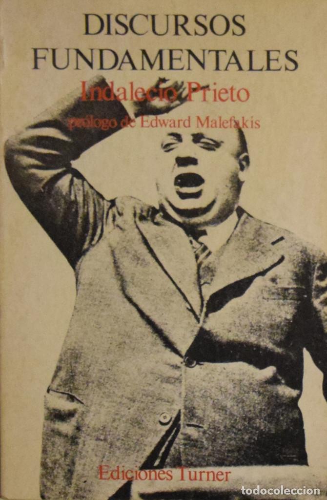 Libros de segunda mano: DISCURSOS FUNDAMENTALES - Indalecio PRIETO - Foto 1