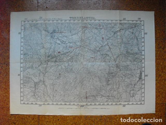 Second hand books: GUERRA CIVIL MAPA DE TORRELAGUNA EJERCITO REPUBLICANO E 1:50000