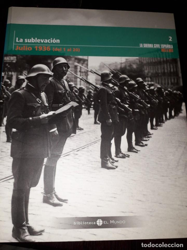 Libri di seconda mano: LIBRO 1462 LA SUBLEVACION GUERRA CIVIL ESPA&Ntilde;OLA EL MUNDO N&ordm; 2
