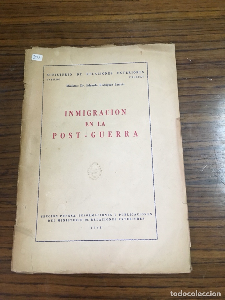 Libri di seconda mano: Inmigraci&oacute;n en la post guerra