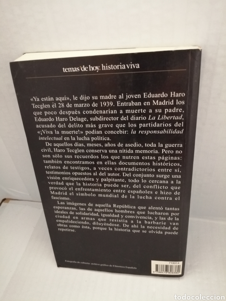 Libros de segunda mano: Arde Madrid DE Eduardo Haro Tecglen - Foto 1