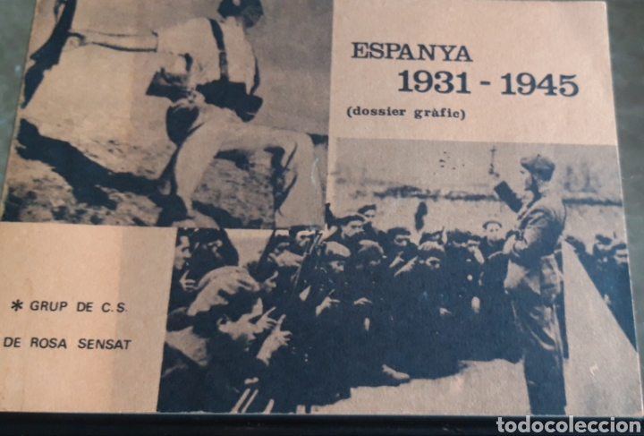 Libros de segunda mano: ESPANYA 1931 -1945 (dossier gr&agrave;fic) - Foto 1