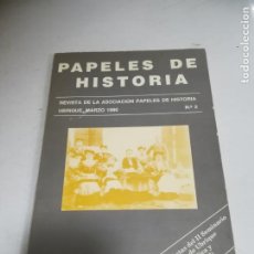 Libros de segunda mano: PAPELES DE HISTORIA. REVISTA. UBRIQUE. MARZO 1990. Nº 2. II REPUBLICA Y GUERRA CIVIL. Lote 332234828
