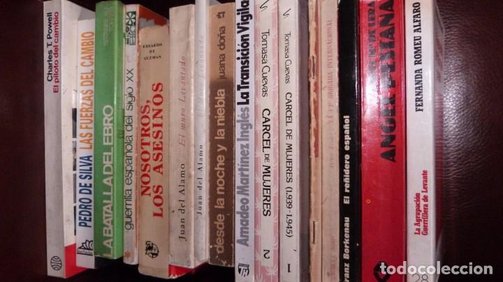 Second hand books: GUERRA CIVIL ESPA&Ntilde;OLA-GUERRILLA-TRANSICION, 17 TITULOS, VER IMGENES.