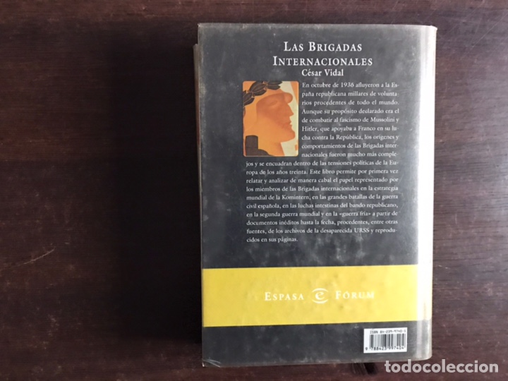 Libros de segunda mano: Las brigadas internacionales. C&eacute;sar Vidal - Foto 2