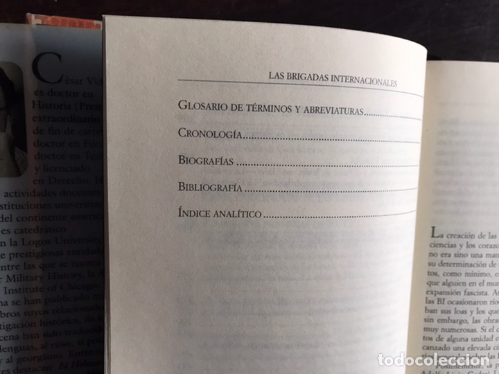 Libros de segunda mano: Las brigadas internacionales. C&eacute;sar Vidal - Foto 6