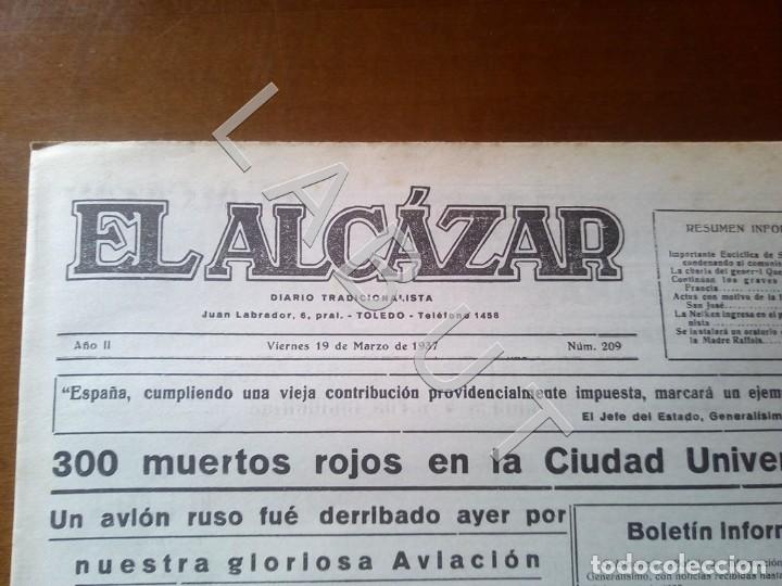 Gebrauchte B&uuml;cher: EL ALCAZAR 19 MARZO 1937 GUERRA CIVIL FACSIMIL X12