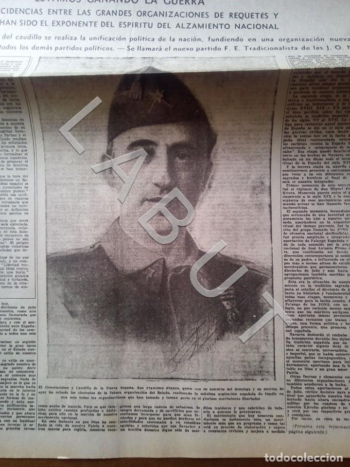 Gebrauchte B&uuml;cher: HERALDO DE ARAGON 20 ABRIL 1937 GUERRA CIVIL FACSIMIL X12