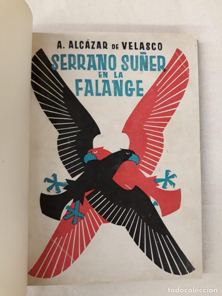Gebrauchte B&uuml;cher: ALC&Aacute;ZAR DE VELASCO, &Aacute;NGEL. SERRANO S&Uacute;&Ntilde;ER EN LA FALANGE