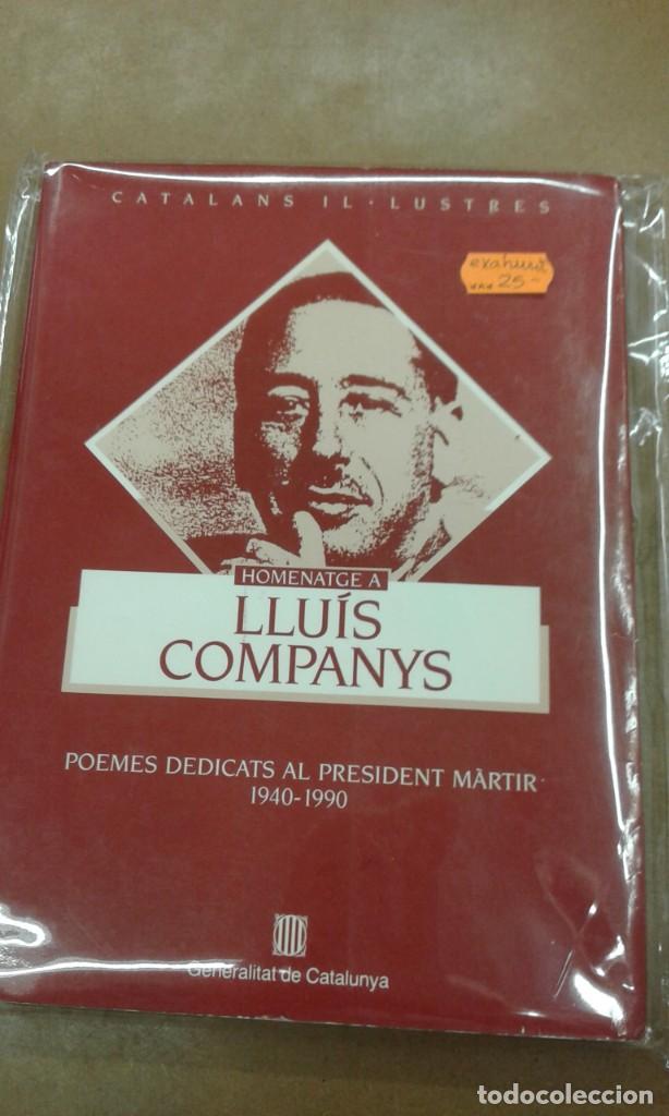 Gebrauchte B&uuml;cher: Homenatge a LLUIS COMPANYS. Poemes dedicats al president martir 1940-1990 exahurit
