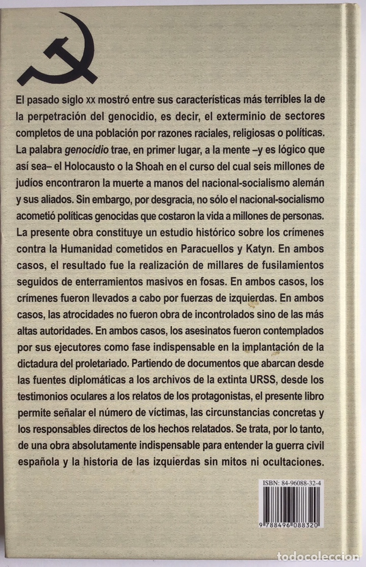 Libros de segunda mano: PARACUELLOS-KATYN / C&Eacute;SAR VIDAL / LIBROS LIBRES - Foto 4