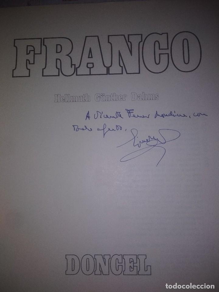 Libros de segunda mano: Libro de Franco firmado - Foto 2
