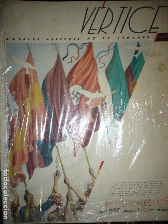 Gebrauchte B&uuml;cher: REVISTA VERTICE. FALANGE ESPA&Ntilde;OLA TRADICIONALISTA DE LAS JONS. NUMERO 1. ORIGINAL