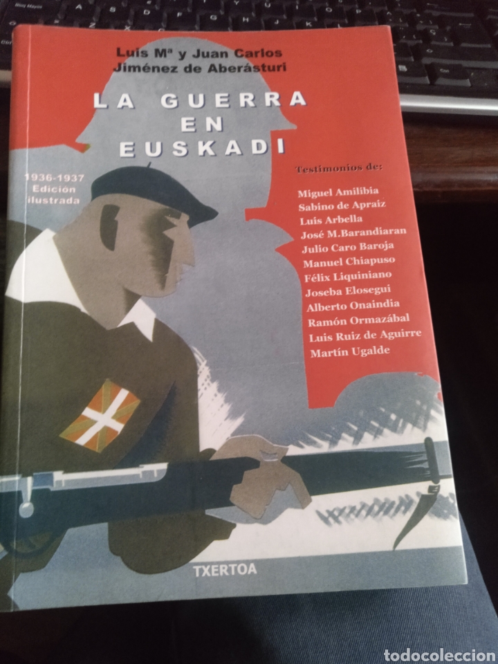 Libros de segunda mano: La guerra en Euskadi. txertoa 2007 - Foto 1