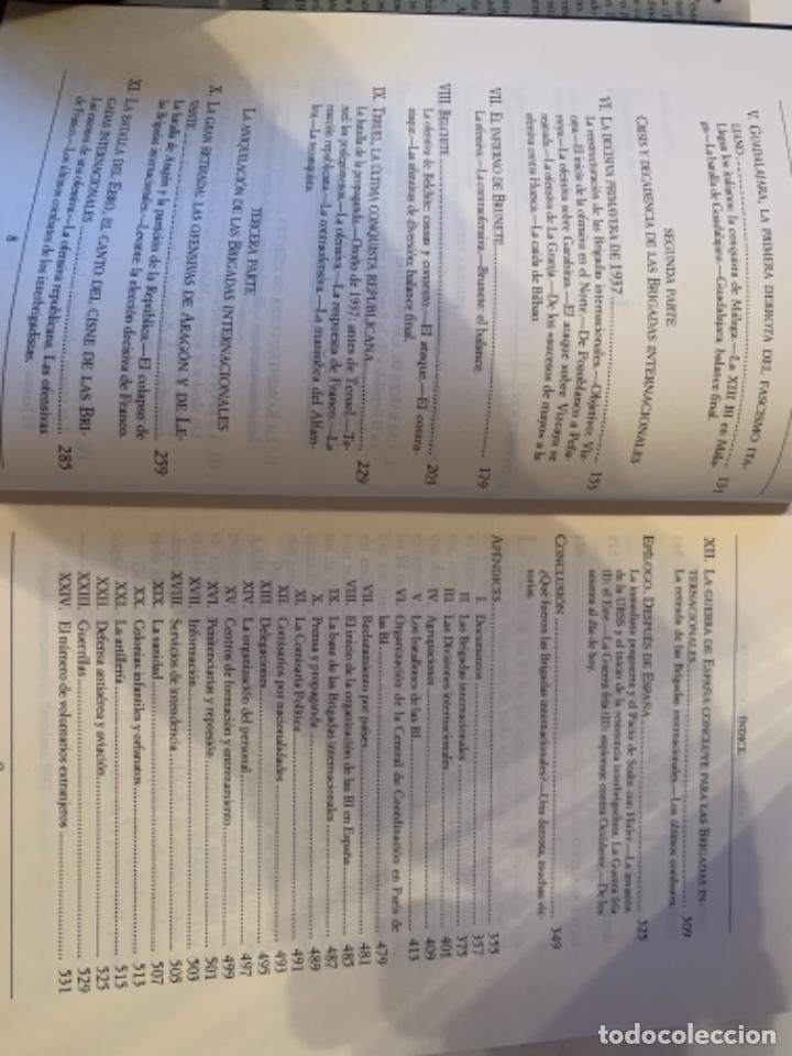 Libros de segunda mano: Las Brigadas internacionales, - Foto 3