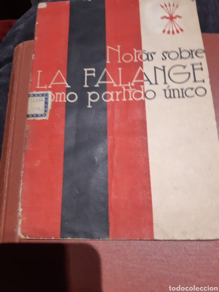 Gebrauchte B&uuml;cher: Notas Sobre la Falange como partido &uacute;nico