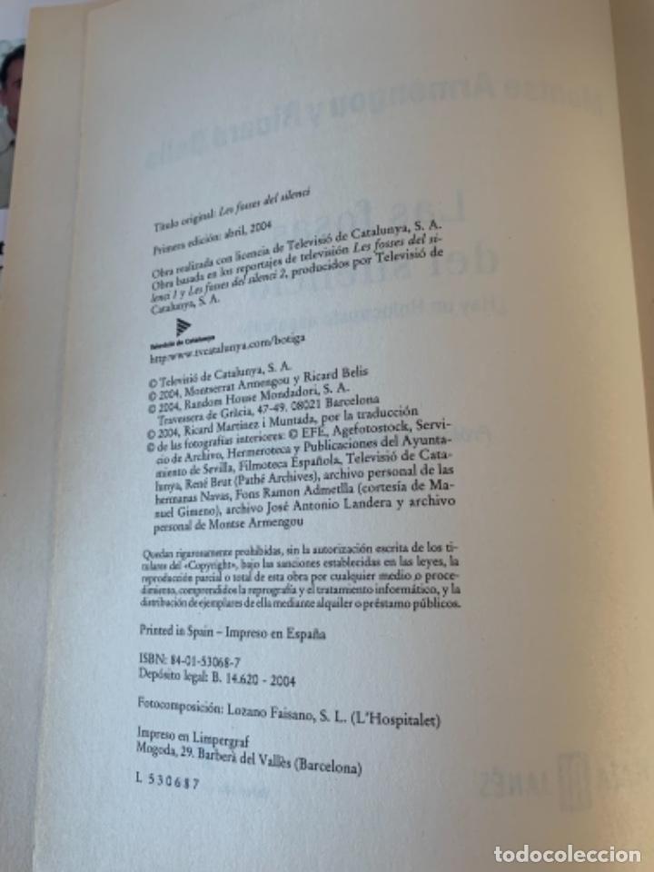 Libros de segunda mano: Las fosas del silencio - Foto 2