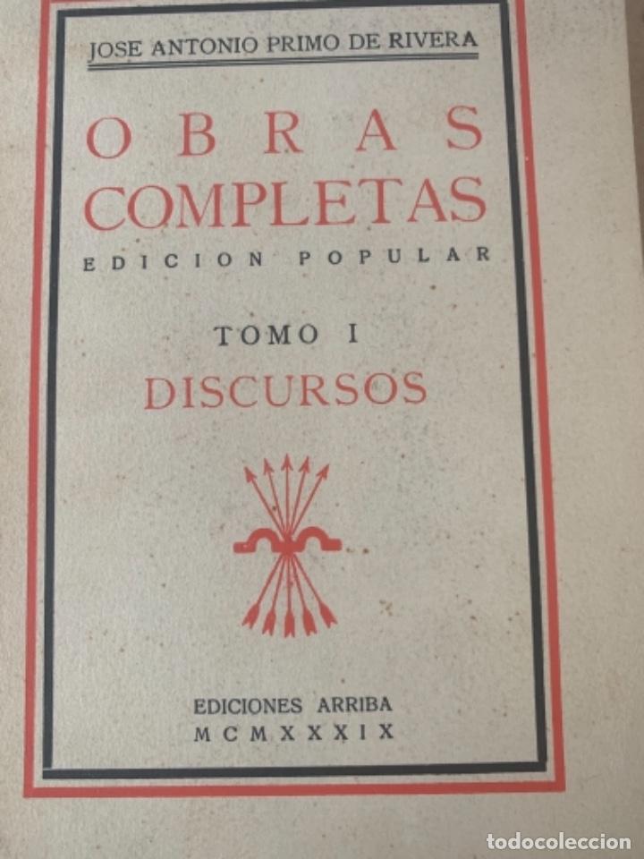 José antonio primo de rivera, obras completas ( - Vendido en Venta