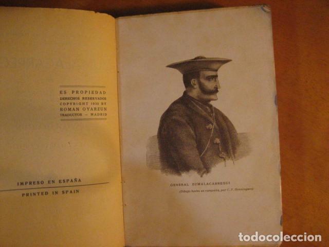 Gebrauchte B&uuml;cher: ZUMALACARREGUI POR C.F.HENNINGSEN CAMPA&Ntilde;A DE 12 MESES EN NAVARRA MADRID A&Ntilde;O 1935