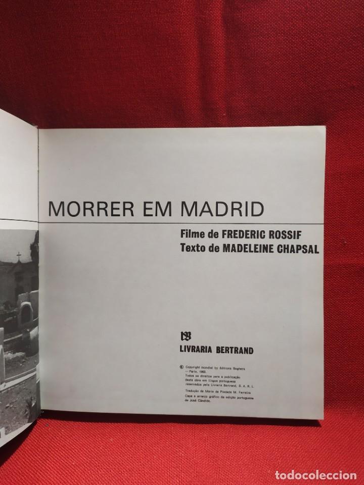 Libros de segunda mano: 1975. Morrer em Madrid. Frederic Rossif. - Foto 3