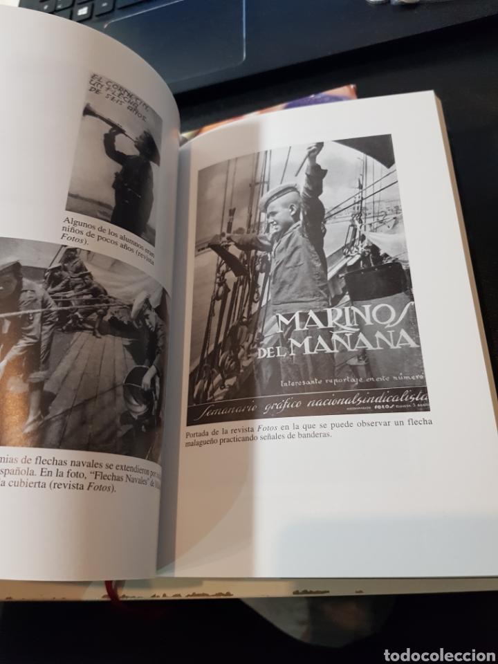 Libros de segunda mano: Libro Los flechas navales de Baleares 1936 a 1939 - Foto 2