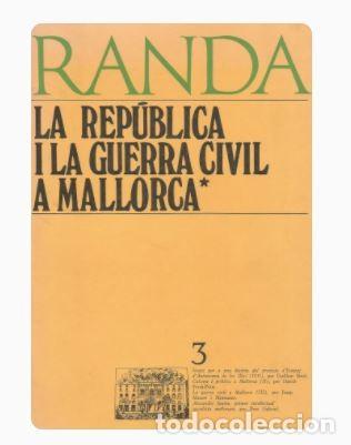Gebrauchte B&uuml;cher: LA REP&Uacute;BLICA I LA GUERRA CIVIL A MALLORCA