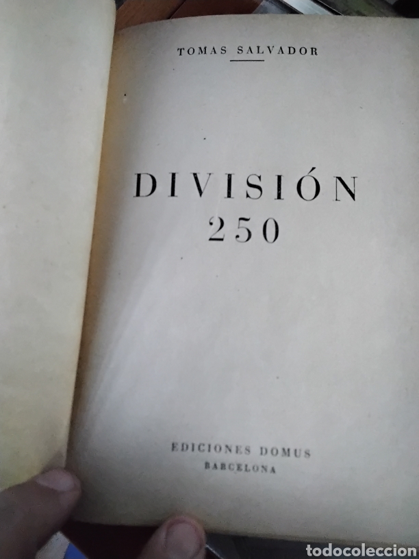 Gebrauchte B&uuml;cher: Divisi&oacute;n 250
