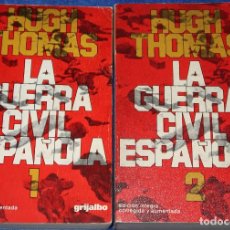 Libros de segunda mano: LA GUERRA CIVIL ESPAÑOLA - 2 TOMOS - HUGH THOMAS - GRIJALBO (1976). Lote 318227808